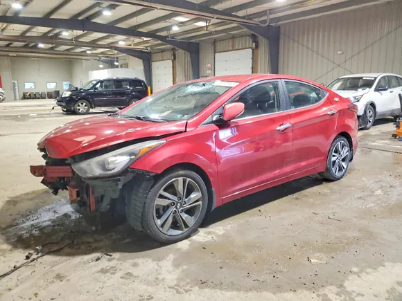 2015 Hyundai Elantra SE, VIN KMHDH4AE0FU326163 — Front end
