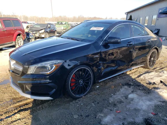 2015 Mercedes-Benz CLA 45 AMG, VIN WDDSJ5CBXFN232123 — Side
