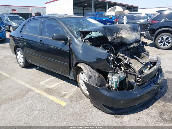 2008 Toyota Corolla LE, VIN 1NXBR32E18Z047112 — Front end