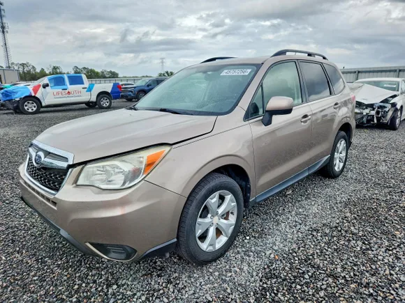 2015 Subaru Forester Premium, VIN JF2SJADCXFH460956 — Normal wear