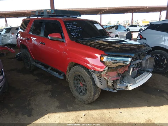 2022 Toyota 4Runner SR5, VIN JTEEU5JR4N5259889 — Front end
