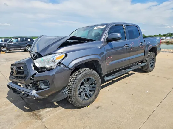 2021 Toyota Tacoma SR, VIN 3TYAX5GN6MT020744 — Front end