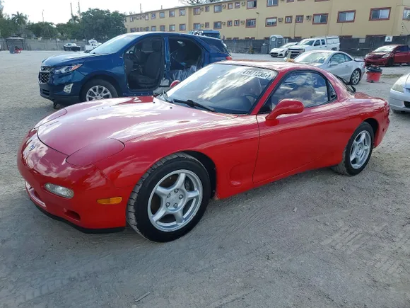 1993 Mazda RX-7, VIN JM1FD3318P0210439 — Minor dents and scratches