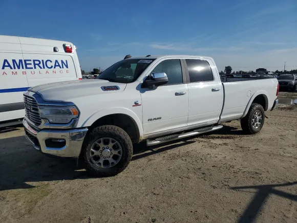 2020 Ram 2500 Laramie, VIN 3C6UR5KL9LG309470 — Engine fire