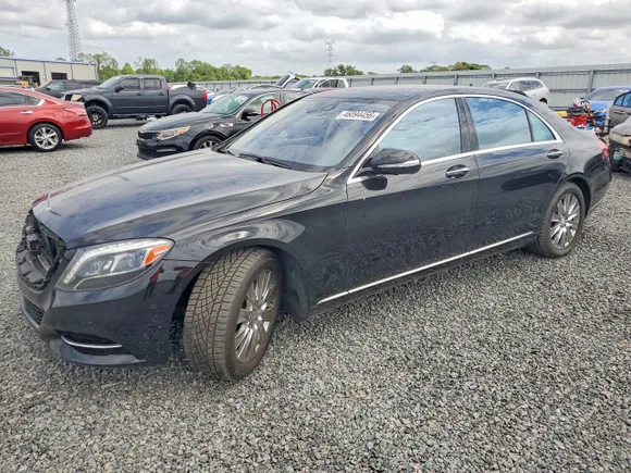 2015 Mercedes-Benz S 550, VIN WDDUG8CB0FA112993 — Front end