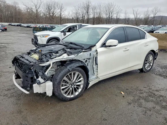 2021 Infiniti Q50 Luxe, VIN JN1EV7BR4MM754838 — Missing or altered VIN