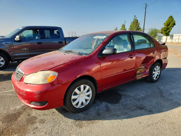 2008 Toyota Corolla LE, VIN 1NXBR32E68Z033819 — Rear end