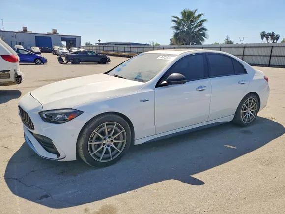 2023 Mercedes-Benz C 43 AMG, VIN W1KAF8HB4PR078252 — Stripped