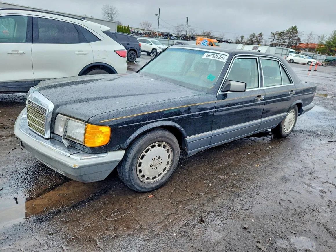 1991 Mercedes-Benz 350, VIN WDBCB34D8MA578075 — Auction photo 1 of 4