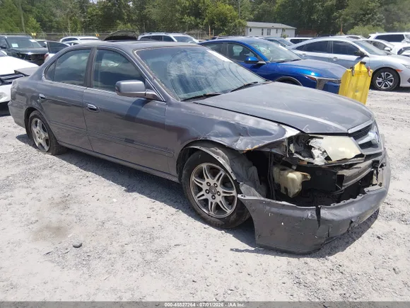 2003 Acura TL, VIN 19UUA56603A037444 — Rollover