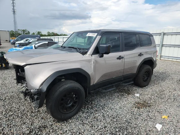 2025 Toyota Land Cruiser 1958 Edition, VIN JTEABFAJ1SK023105 — Front end