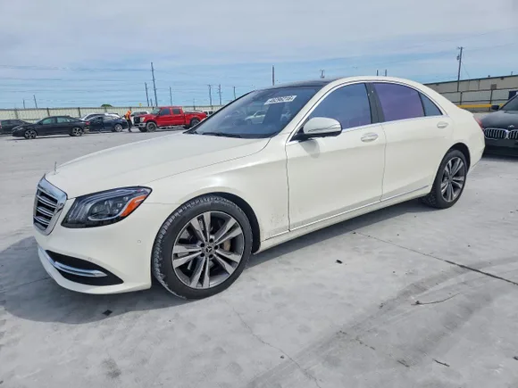 2019 Mercedes-Benz S 450, VIN WDDUG6GB4KA484152 — Rear end