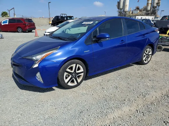 2016 Toyota Prius Three Touring, VIN JTDKARFU5G3513726 — Rear end