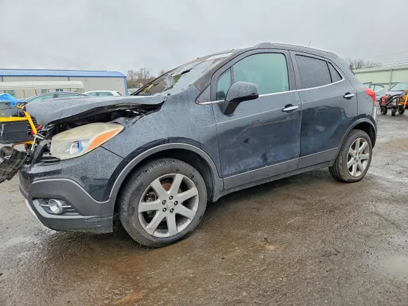 2013 Buick Encore Premium, VIN KL4CJHSB8DB113559 — Engine fire