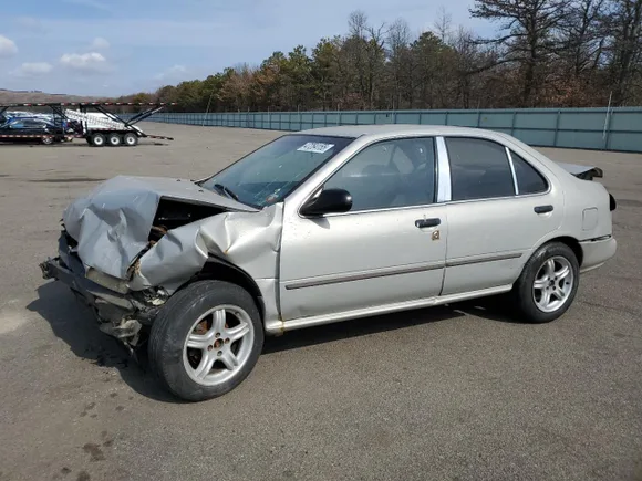 1996 Nissan Sentra XE, VIN 3N1AB41D5TL010573 — Missing or altered VIN