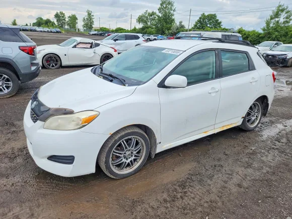 2010 Toyota Matrix, VIN 2T1LE4EE5AC012291 — Frame damage