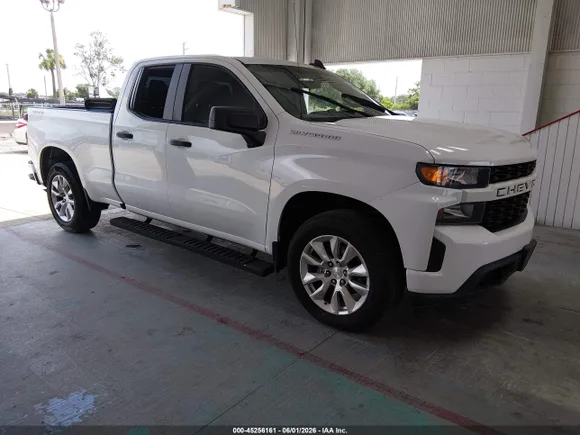 2021 Chevrolet Silverado 1500 Custom, VIN 1GCRYBEK2MZ338085 — Fresh water flood