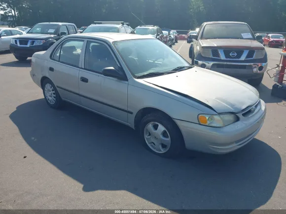 2000 Toyota Corolla CE, VIN 1NXBR12E6YZ406202 — Normal wear