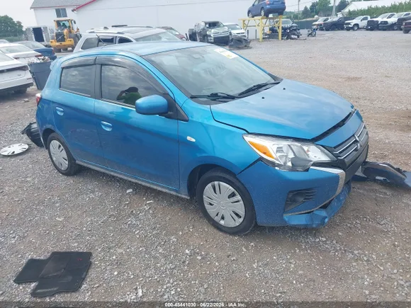 2021 Mitsubishi Mirage ES, VIN ML32AUHJ1MH008869 — Front end