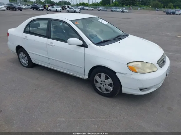 2004 Toyota Corolla CE, VIN JTDBR32E342019967 — Normal wear