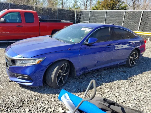 2019 Honda Accord Sport, VIN 1HGCV1F32KA139499 — Undercarriage