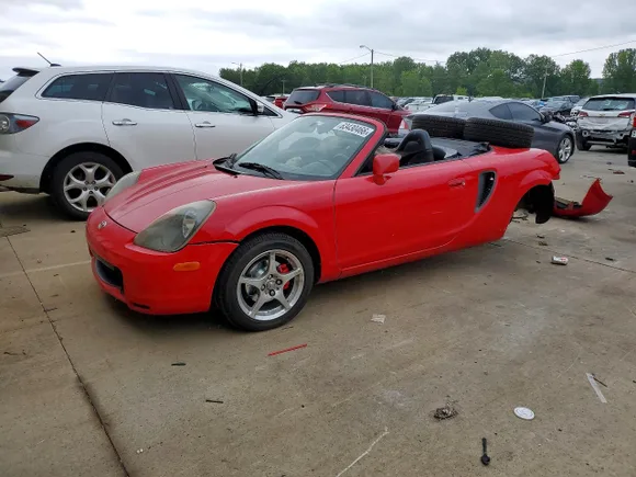 2001 Toyota MR2, VIN JTDFR320810035059 — Разукомплектован