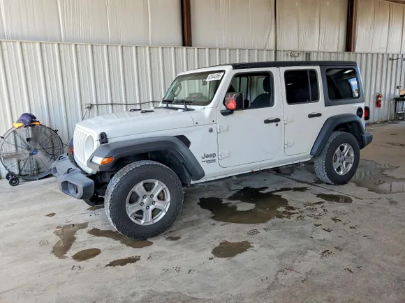2018 Jeep Wrangler Unlimited Sport S, VIN 1C4HJXDG4JW122892 — Roof