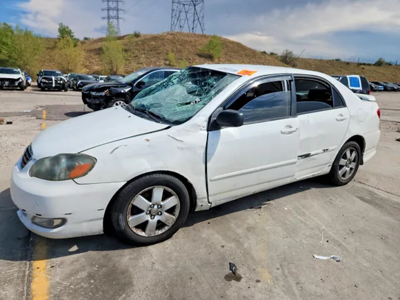 2008 Toyota Corolla LE, VIN 1NXBR32E88Z957453 — Front end