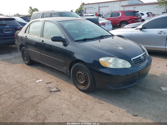 2007 Toyota Corolla CE, VIN JTDBR32E770135964 — Normal wear