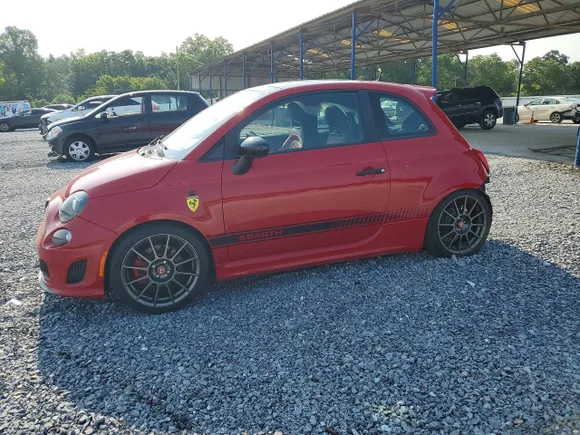 2013 FIAT 500 Abarth, VIN 3C3CFFFH6DT718564 — Rear end