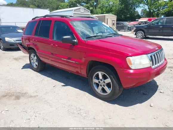 2004 Jeep Grand Cherokee Limited, VIN 1J8GX58S54C381709 — Rear end