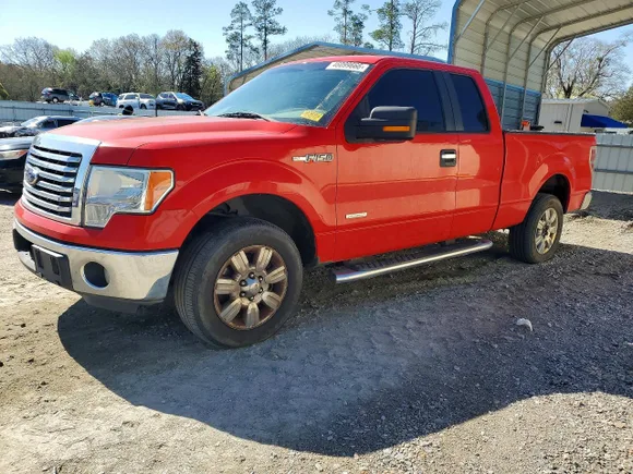 2012 Ford F-150 XLT, VIN 1FTFX1CTXCFC73756 — Normal wear