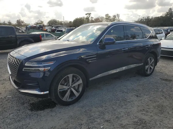2023 Genesis GV80, VIN KMUHBDSB3PU121883 — Water / flood