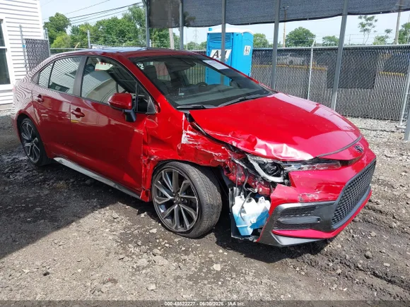2021 Toyota Corolla XSE, VIN JTDT4MCE6MJ066018 — Front end