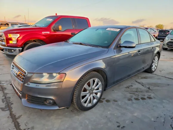 2012 Audi A4 Premium, VIN WAUAFAFL9CN020200 — Side