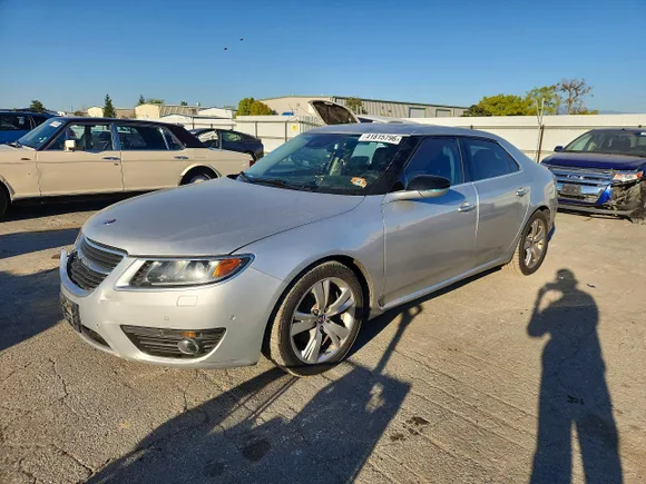 2011 Saab 9-5 Turbo4, VIN YS3GN4AR0B4001609 — Front end