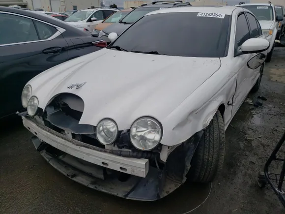 2003 Jaguar S-Type, VIN SAJEA01T43FM87170 — Side