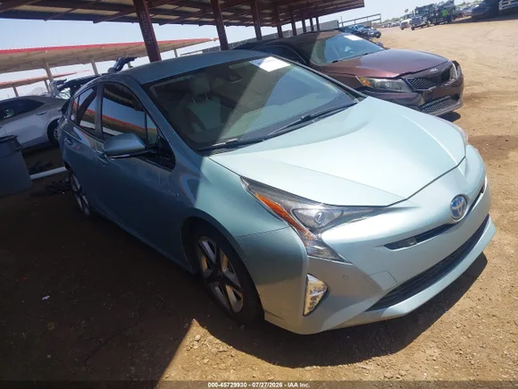 2017 Toyota Prius Three, VIN JTDKARFU7H3041997 — Rear end