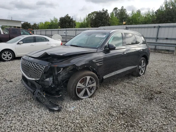 2024 Genesis GV80, VIN KMUHBDSB4RU181528 — Frame damage