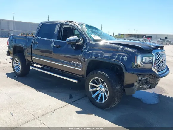 2016 GMC Sierra 1500 Denali, VIN 3GTU2PEC8GG218345 — Rollover