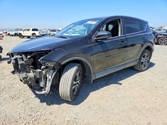 2017 Toyota RAV4 LE, VIN 2T3ZFREV1HW399166 — Front end