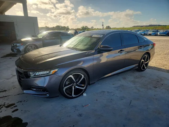2019 Honda Accord Sport, VIN 1HGCV1F38KA126188 — Partial repair