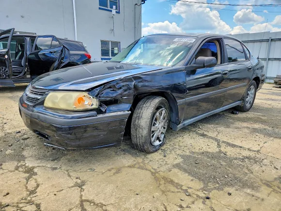 2004 Chevrolet Impala Police Police, VIN 2G1WF52K649273551 — Side