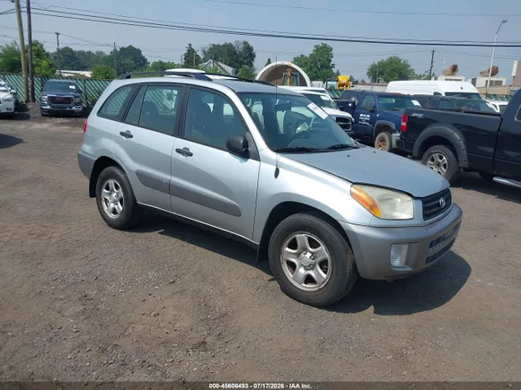 2003 Toyota RAV4, VIN JTEGH20VX30087906 — Rear end