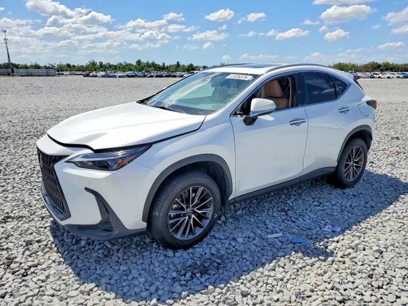 2022 Lexus NX 350 Premium, VIN 2T2GGCEZ1NC011570 — Stripped