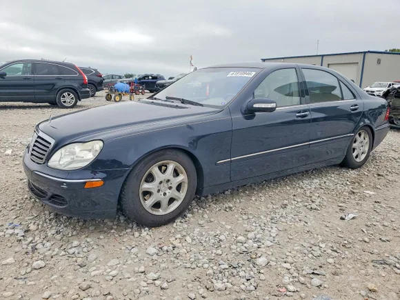2003 Mercedes-Benz S 430, VIN WDBNG70J83A324572 — Front end