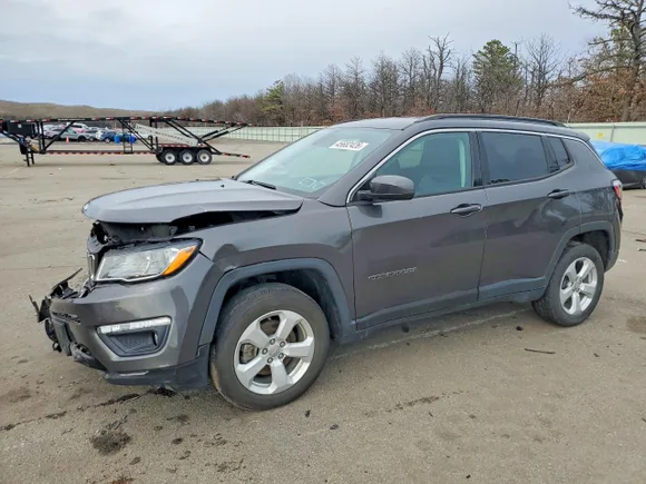 2019 Jeep Compass Latitude, VIN 3C4NJDBB2KT657123 — Missing or altered VIN