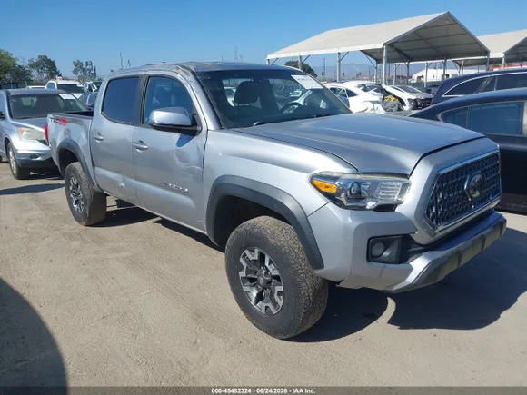2019 Toyota Tacoma TRD Off Road, VIN 3TMCZ5AN9KM234924 — Rollover