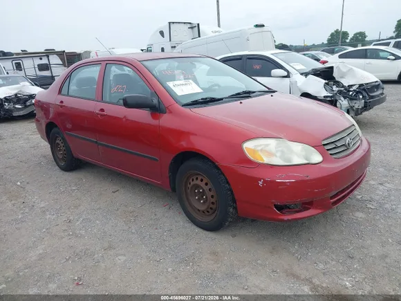 2004 Toyota Corolla LE, VIN 2T1BR32E44C242455 — Normal wear