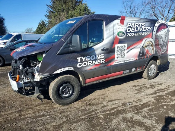 2023 Ford E-Transit Cargo, VIN 1FTBW1YK6PKB36862 — Front end